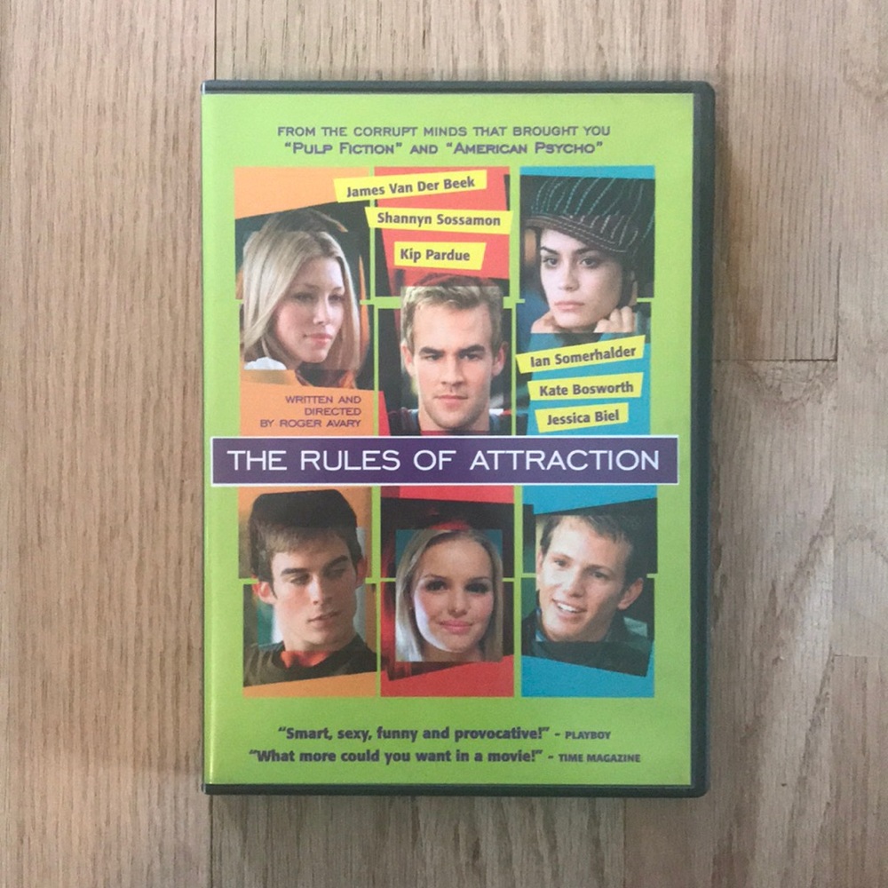 The Rules of Attraction DVD